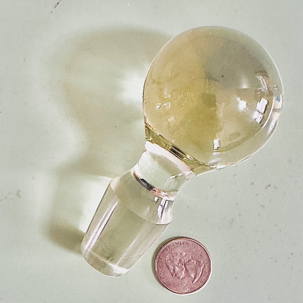 Glass bottle stopper
